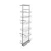 Chrome Wire (6) Shelf Pullout w/Soft-Close for Face Frame 18