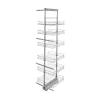 Chrome Wire (6) Shelf Pullout w/Soft-Close for Face Frame 24