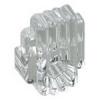 Mirror Clip for 1/4" Material Thickness Clear Bulk-100 Knape and Vogt 6092 PLAS