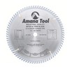 Amana Tool 610800-TS Carbide Tipped Thin Kerf Miter 10 Inch dia. x 80T ATB, 10 Deg, 5/8 Bore