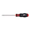 ZEBRA Screwdriver with 1/4 Inch Square Tip (Includes Ratchet Adapter)