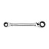 Powerdrive Double Box End Ratchet Wrench 4-in-1 10mm x 19mm + 13mm x 17mm