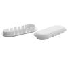 Oval Plastic Cover Cap for Use with 816 Series Brackets White Peter Meier 810-00-01