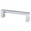 Roque Pull 96mm Center to Center Polished Chrome Berenson 8115-1026-P