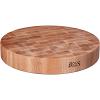 18" x 3" Maple Cutting Board Non-Reversible John Boos CCB183-R