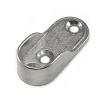 44mm Open Flange for Oval Closet Tubing with Screws Polished Chrome Epco 840-PC