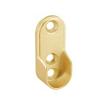 44mm Open Flange for Oval Closet Tubing with Screws Satin Brass Epco 840-SB