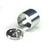 Closed Cuff Flange for 1" and 1-1/16" Round Closet Tubing Polished Chrome 855-PC