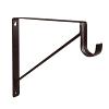 Shelf and Rod Bracket for 1" to 1-1/2" Round Closet Tubing Oil Rubbed Bronze Epco 858-ORB