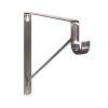 Shelf and Rod Bracket for 1" to 1-1/2" Round Closet Tubing Stainless Steel Epco 858-SS