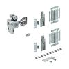 Wingline L Left Hand Fitting Set for Max. 26lb Door Wing Weight Self-Closing Hettich 9 237 903