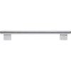 Holloway Appliance Pull 18" Center to Center Polished Chrome Atlas Homewares A519-CH