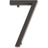 Modern Avalon #7  House Number Aged Bronze Atlas Homewares AVN7-O