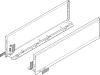 Blum 770K4002I LEGRABOX 16" K Height (5-1/16") TIP-ON BLUMOTION Drawer Profiles, Stainless Steel
