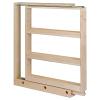 3" x 30" Base Cabinet Filler Pullout Organizer Maple Century Components BCF330PF