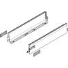 Blum 358L5502IA2 22" TANDEMBOX 358L Drawer Side, Stainless Steel, Set (Right &amp; Left)