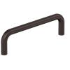 Wire Pulls 4" Center to Center Oil Rubbed Bronze Amerock BP76312ORB