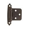 Variable Overlay Face Mount Self-Closing Hinge Oil Rubbed Bronze Amerock BPR3429ORB