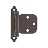 Variable Overlay Face Mount Self-Closing Hinge Oil Rubbed Bronze Amerock BPR7629ORB