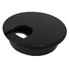 3" Dia 2 Piece Plastic Grommet Black 100/Box Bainbridge Manufacturing 1043BK-32