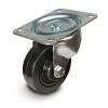 4" Plate Mount General Duty Swivel Caster Rubber DH Casters C-GD40RS