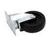 4" Plate Mount Heavy Duty Swivel Caster Polyolefin DH Casters C-LM4P1HDPS