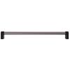 Clarity Appliance Pull 18" Center to Center Smoke Acrylic/Matte Black Hapny Home C1002-BMB