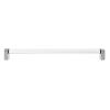 Clarity Appliance Pull 18" Center to Center Clear Acrylic/Polished Nickel Hapny Home C1002-PN