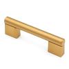 City Style Pull 96mm Center to Center Brushed Satin Brass Studio 917 P755BSB-96