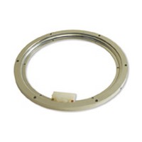 Omega National B41848UF8, 12in dia. Cast Aluminum Swivel Bearings with Removable Detent, Aluminum