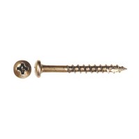 WE Preferred MPXP06114S2L (10000) FaceFrame / Pockethole Screw, Pan Head Phillips, Type 17 Auger Pt, Coarse, 1-1/4 x 6, Lubricated, Bulk-1000