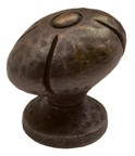 Siena Knob 1-1/4" Ancient Bronze Diameter Schaub 252-ABZ