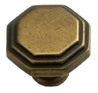Firenza Knob 1-1/8" Diameter Light Firenza Bronze Schaub 283-LFZ