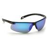 Element Clear and Tinted Ice-Blue Mirror Lens Scratch-Resistant Safety Glasses, Ultra Light Sport