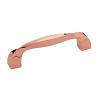 Twist Pull 96mm Center to Center Polished Copper Hickory Hardware H076016-CP