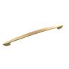 Velocity Appliance Pull 12" Center to Center Flat Ultra Brass Hickory Hardware HH074855-FUB