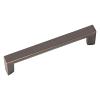 Rochester Pull 96mm Center to Center Oil-Rubbed Bronze Highlighted Hickory Hardware P3112-OBH