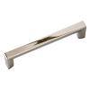 Rochester Pull 96mm Center to Center Polished Nickel Hickory Hardware P3112-14