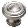 Altair Knob 1-1/4" Dia Stainless Steel Hickory Hardware P3500-SS