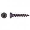Flathead Square Drive Assembly Screw with Nibs 1-1/4