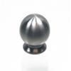 1-3/16" Stainless Steel Knob, Aluminum Architectural Pull, Engineered Products KP30-SS