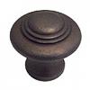 1-3/16" Distressed Oil Rubbed Bronze Knob, Colonial Bronze 674-D10B