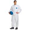 White DuPont™ Tyvek® Coveralls, Elastic Wrists and Ankles, Collar Coveralls, Extra Large, Northern Safety 24163-XL