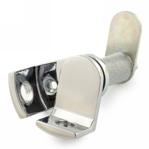 Padlockable Cam Lock, Bright Chrome, Olympus Lock DCP-US26