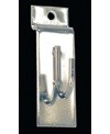 Reeve 99-1-H-ZNC, 99 Series Slatwall Utility Hook, Zinc