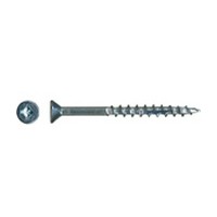 WE Preferred 6025, Assembly Screw, Flathead Combo Drive w Nibs, Double Auger Pt, Coarse, 1-1/2 x 8, Lubricated, Bulk-1000