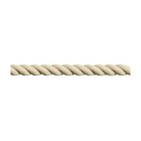 Machined Wood Split Rope Molding  Tight Twist  1/2" W x 96" L  Hickory Omega National MS00322HUF2