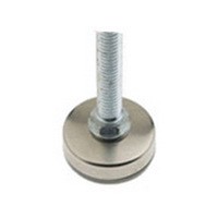 Chrome Plated Steel Round Leveling Glides 1-3/8