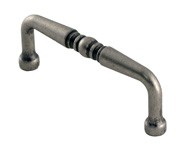 WE Select Pull 3" Center to Center Weathered Nickel WE Preferred B66050WN