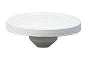 KV 129 RUB, Rubber Cushion for use with 1in Adjustable Brackets, Gray, Knape and Vogt